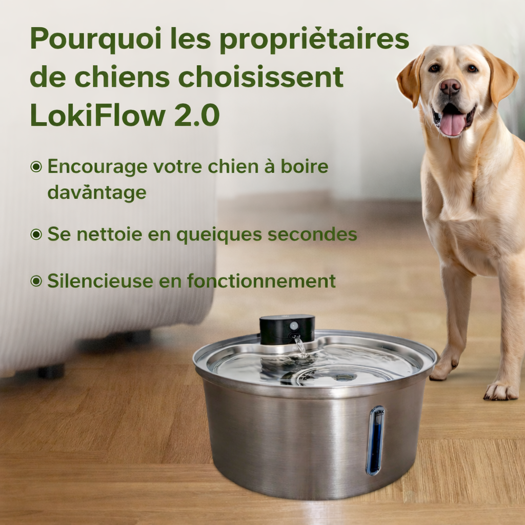 LokiFlow 2.0 - Fontaine Pour Chiens