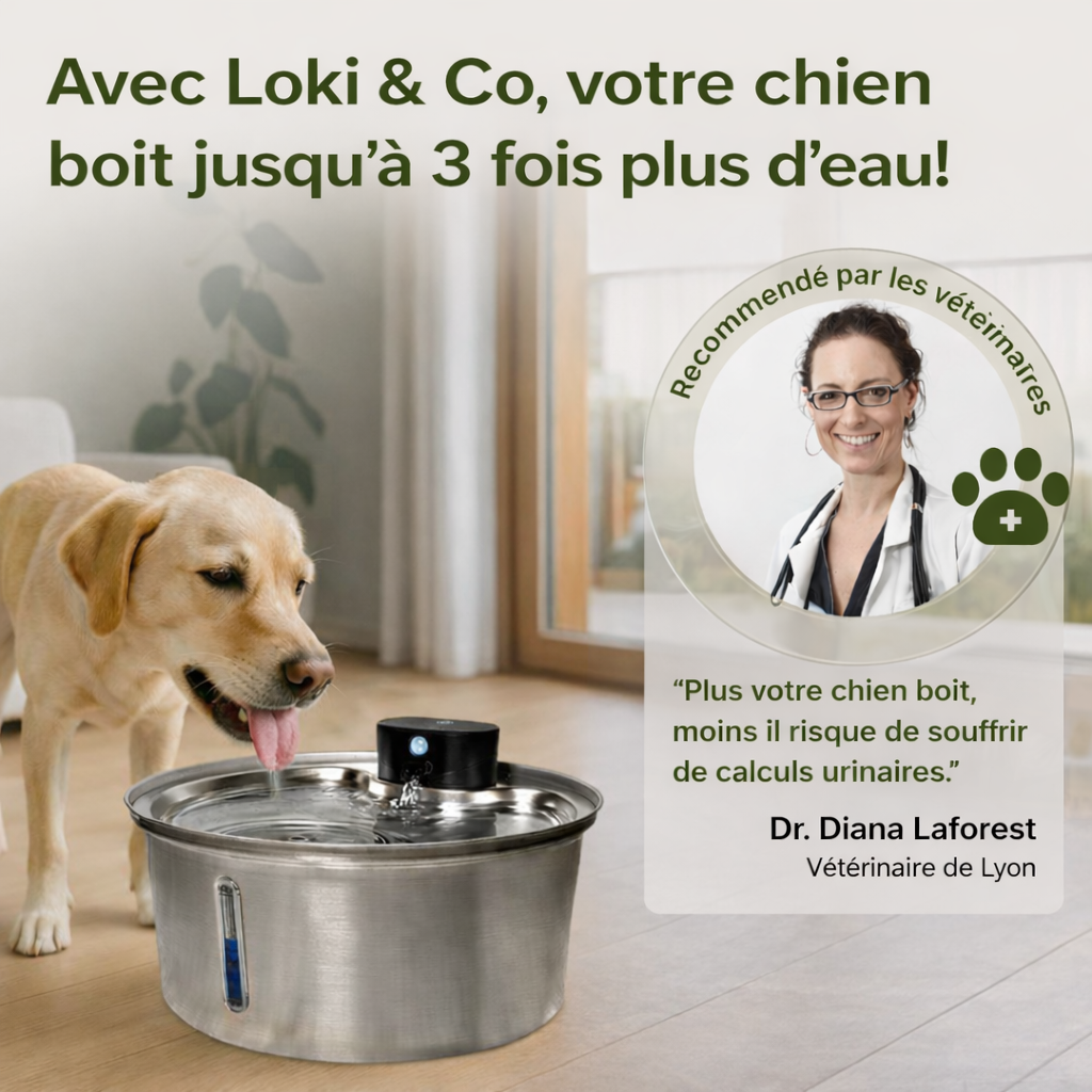 LokiFlow 2.0 - Fontaine Pour Chiens